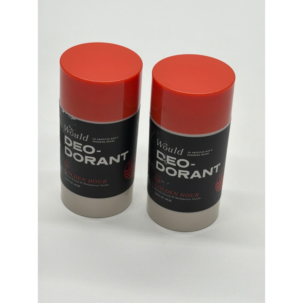 Would Golden Hour Deodorant 2.85oz Set of 2 Aluminum Free Barstool Sports Mens‎
